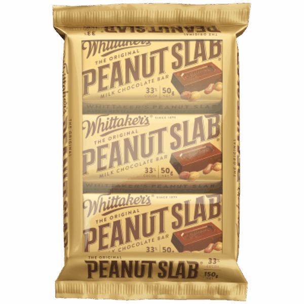 Whittaker's Peanut Slab 3 Pack